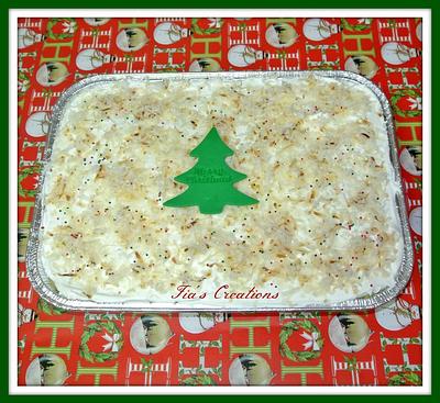 Christmas Pineapple Cake - Cake by FiasCreations