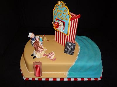 Punch & Judy Cake - Cake by Julie Anne White