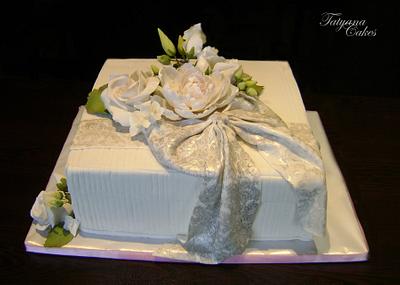 Cake with ribbon - Cake by Tatyana Cakes