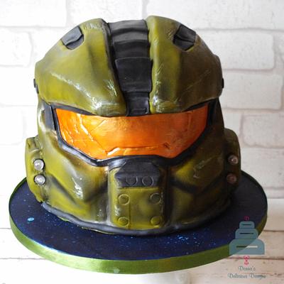 Halo 5 Master Chief Cake - Cake by Donnasdelicious