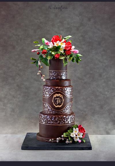 A chocolate cake - Cake by Neli
