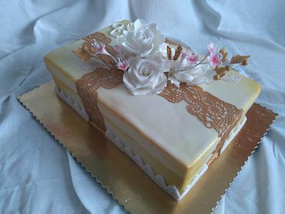 Simple b-day cake - Cake by Zuzana Kmecova