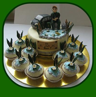 Fisherman - Cake by Irina-Adriana