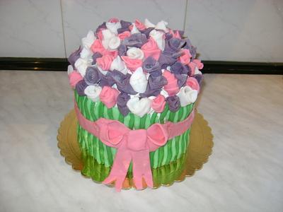 Bouquet cake - Cake by Dora Th.