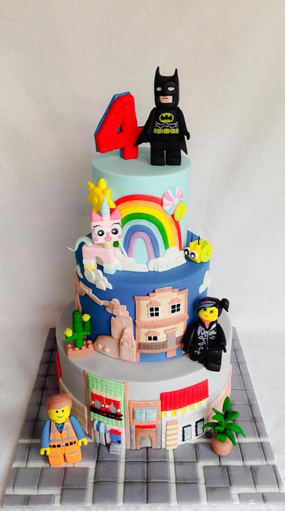 Lego movie cake! - Cake by Kellie