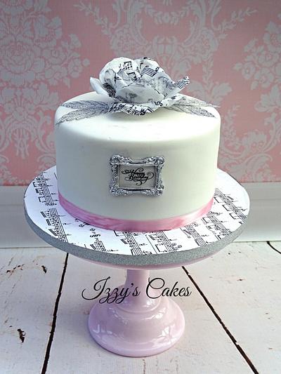 Musical Birthday Cake  - Cake by The Rosehip Bakery