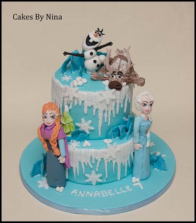 Frozen in Time - Cake by Cakes by Nina Camberley
