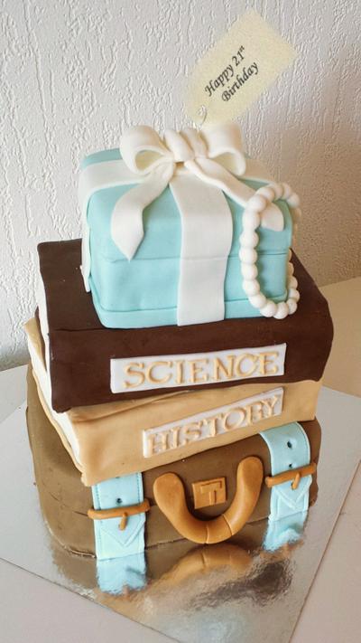 Books cake - Cake by Biby's Bakery