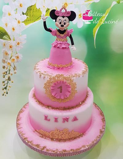  Princess Minnie Mouce  - Cake by Gâteau de Luciné