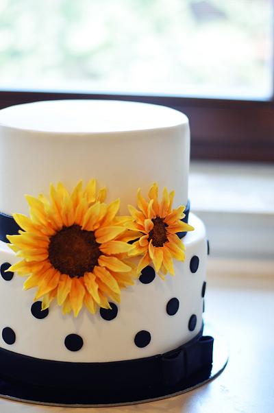 Sunflower cake - Cake by FreshCake