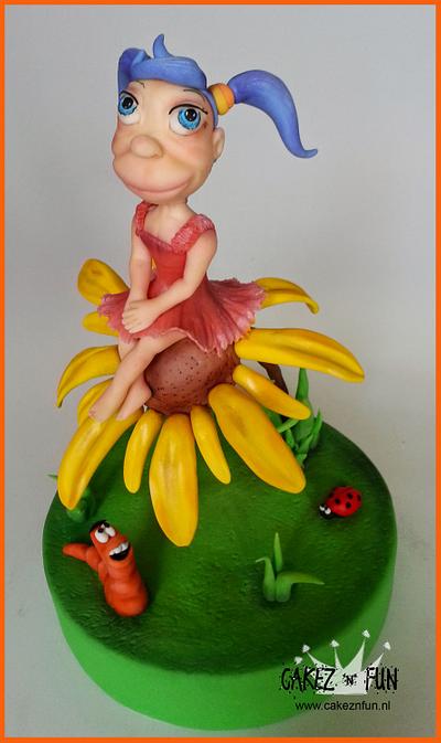 Little Sunshine - Sunflower dancer - Cake by Dirk Luchtmeijer
