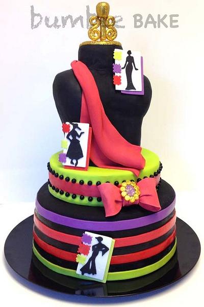 French Fashion Cake - Cake by BumbleBake