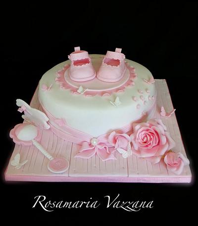 Christening cake - Cake by Rosamaria