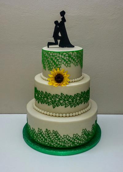 Wedding cake - Cake by DortikarnaLucie