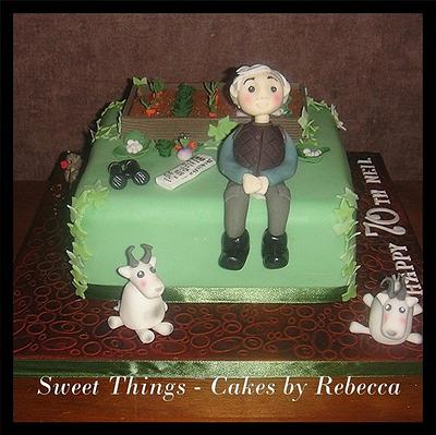 allotment cake - Cake by Sweet Things - Cakes by Rebecca