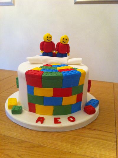 Lego Cake - Cake by pandorascupcakes