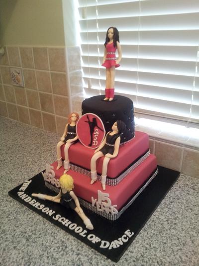 dancer cake - Cake by Sharonscakecreations