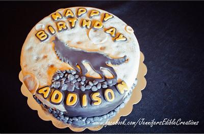 Wolf and Moon Birthday Cake - Cake by Jennifer's Edible Creations