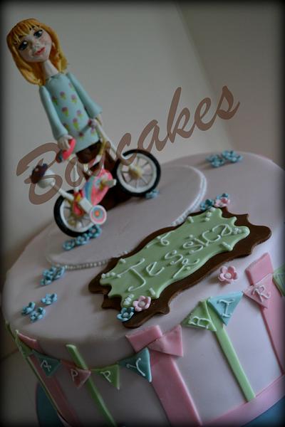 New bike birthday cake - Cake by YvonneD