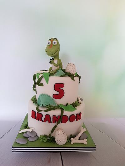Dino cake - Cake by Anneke van Dam