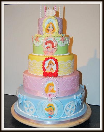 Disney Princess Cake - Cake by Kupcake