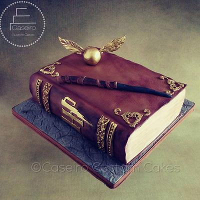 Harry Potter / Book of Spells Cake - Cake by Caseiro Custom Cakes