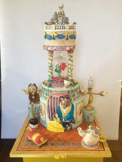 Beauty and the Beast - Cake by Alanscakestocraft