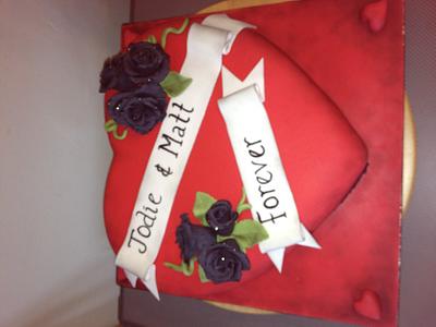 Tattoo Inspired Cake - Cake by Claire's Cakes and Bakes