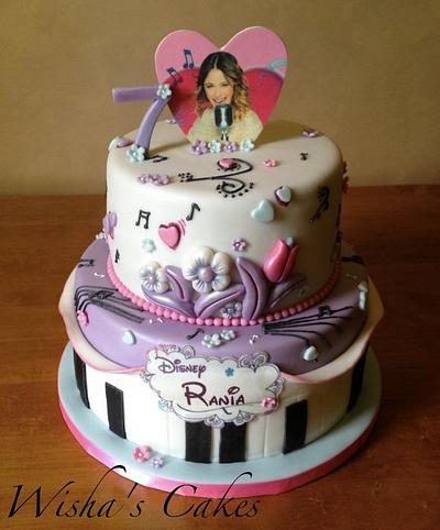 VIOLETTA FOR RANIA - Cake by wisha's cakes