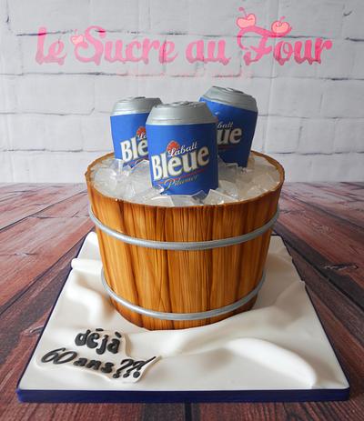 Who wants a cold one? - Cake by Sandra Major