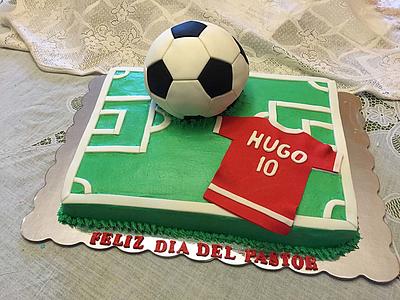 A Soccer Ball For The Pastor - Cake by Julia 