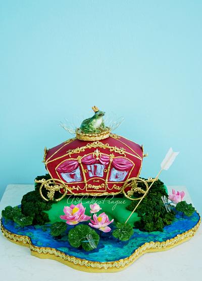 A princess frog fairy tale - Cake by Art Cakes Prague
