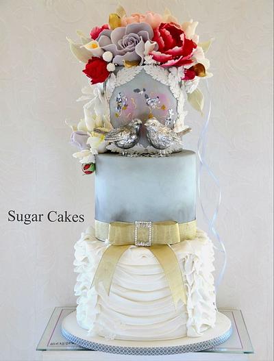 "Grey Love" - Cake by Sugar Cakes 