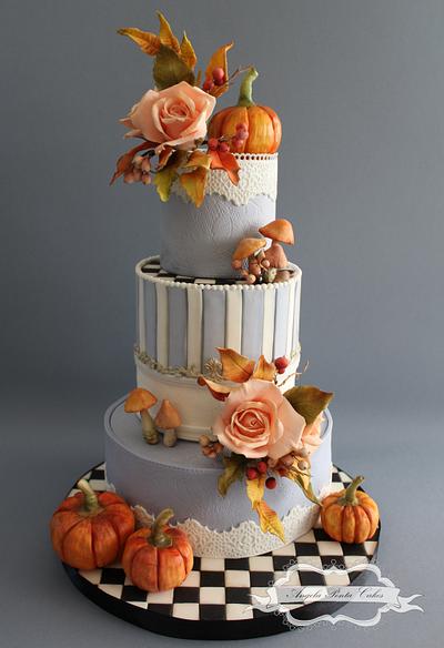 Autumn in Wonderland - Cake by Angela Penta