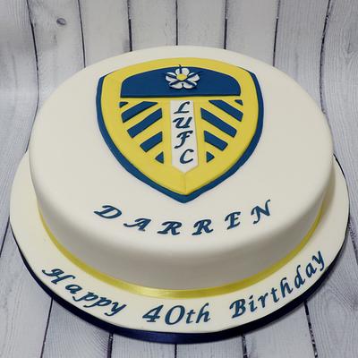 Leeds United Cake - Cake by Extra Mile Icing