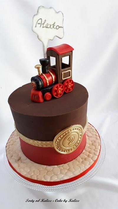 toy train - Cake by Kaliss