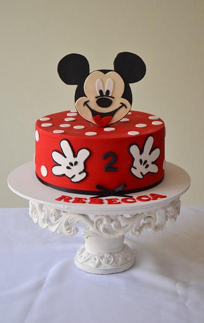 mini mouse cake - Cake by Sue Ghabach