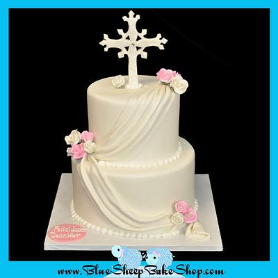 Communion cake - Cake by Karin Giamella
