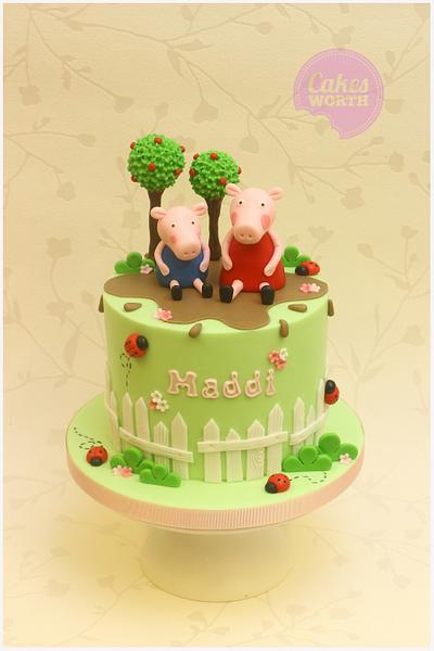 Peppa Pig - Cake by CakesWorth