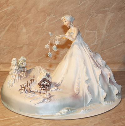 Winter's come... - Cake by Olga