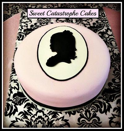 Cameo Cake - Cake by Sweet Catastrophe Cakes