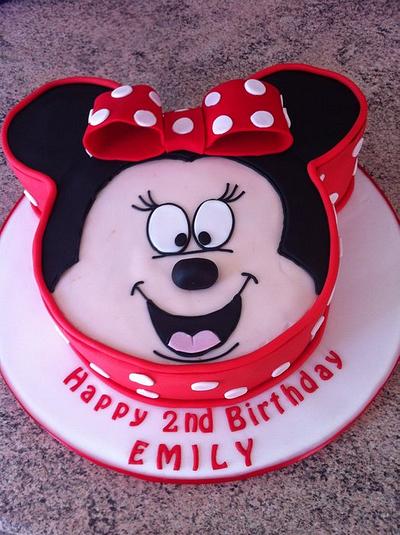 Minne Mouse Cake - Cake by Sugarsilly