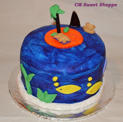 Summer Beach Cake - Cake by CM Sweet Shoppe