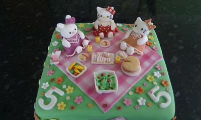 Hello Kitty - Cake by Mo Burgess