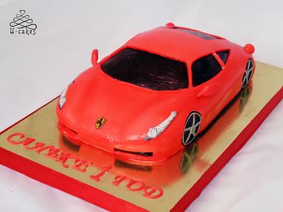 Ferrari - Cake by Olga Ugay