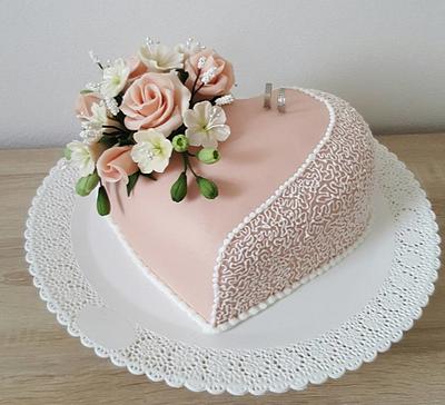 Wedding cake - Cake by Mariaamalia