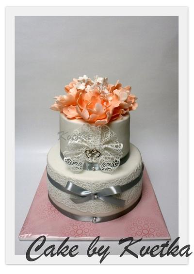 wedingcake - Cake by Andrea Kvetka