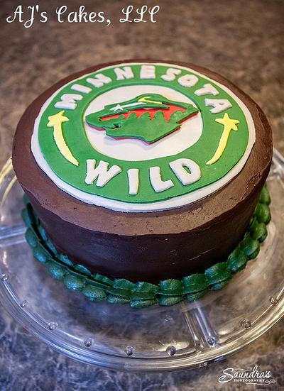 Minnesota Wild Cake - Cake by Amanda Reinsbach