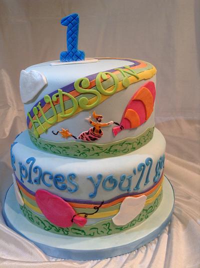 The places you will go - Dr. Seuss  - Cake by June Lynch, Picture Perfect Cake, Dundas