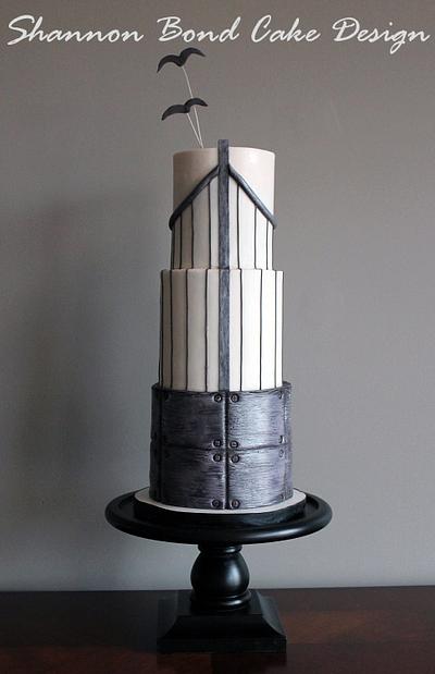 Suspension Bridge Cake - Cake by Shannon Bond Cake Design